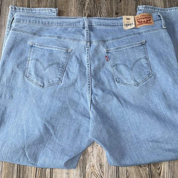 Levi’s Light Blue Denim Jeans 22w shaping skinny 311 stretch NEW baddie - Picture 8 of 10